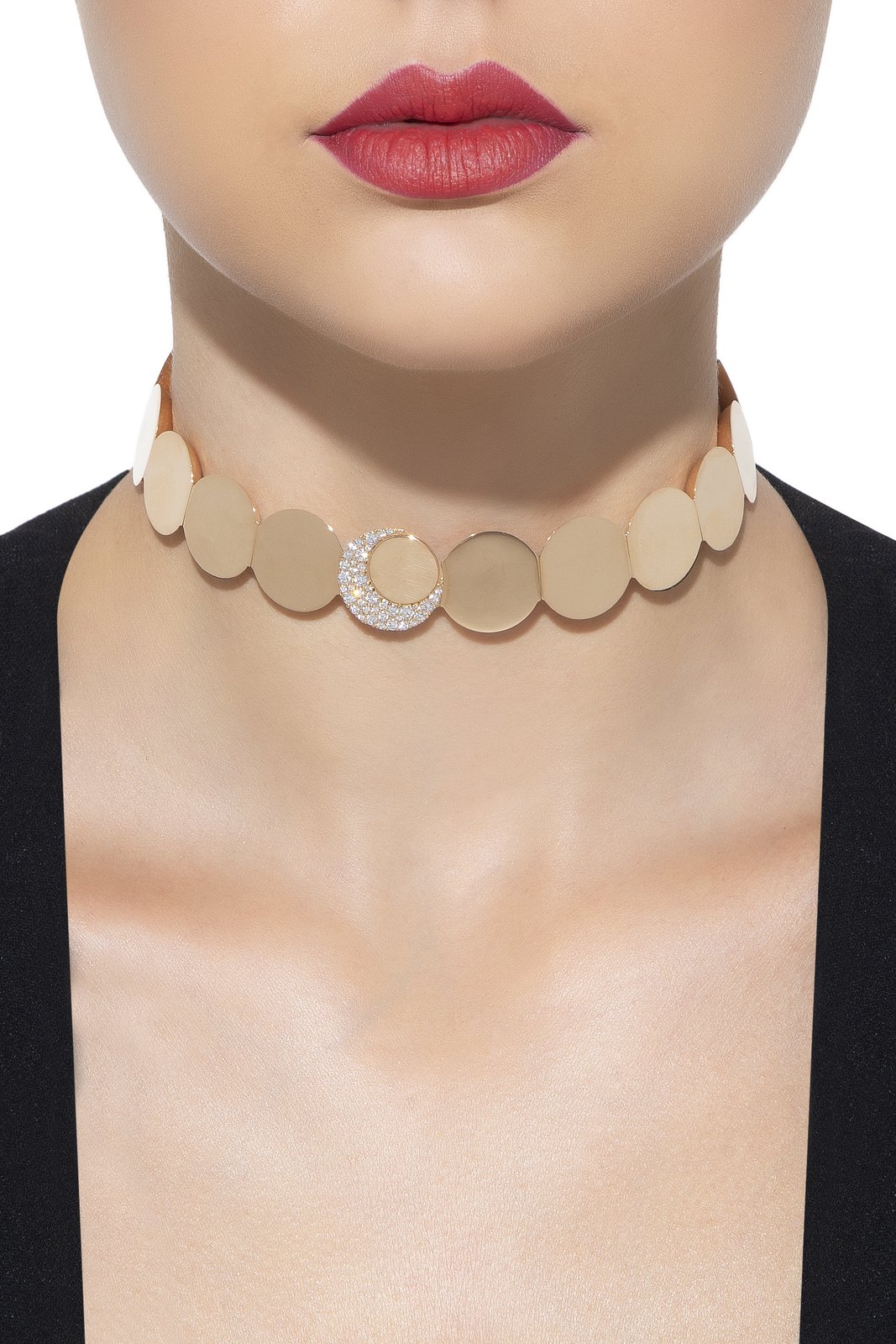 Pasquale Bruni necklace on model